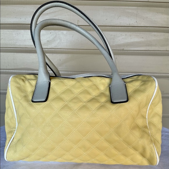Yellow Guess Faux Leather Fully Lined Handbag - Picture 6 of 15